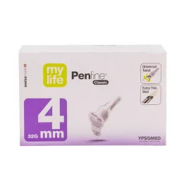Mylife Penfine Classic kanulas 4 mm, 100 gab