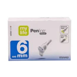 Mylife Penfine Classic kanulas 6 mm, 100 gab