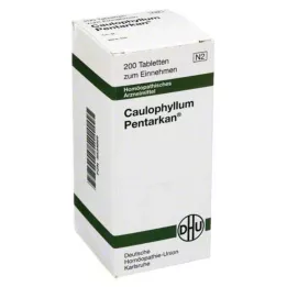 CAULOPHYLLUM PENTARKAN Tabletes, 200 gab