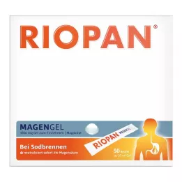 RIOPAN Kuņģa želejas nūjiņas iepakojums, 50X10 ml