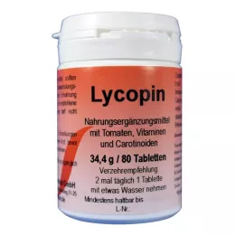 LYCOPIN TABLETES, 80 gab