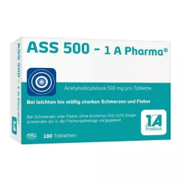ASS 500-1A Pharma tabletes, 100 gab