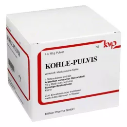 KOHLE pulvis pulveris, 4X10 g