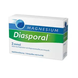 MAGNESIUM DIASPORAL 2 mmol ampulas, 5X5 ml