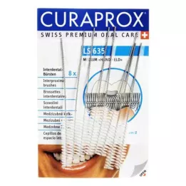 CURAPROX LS 635 Starpzobu birste vidēja, 8 gab
