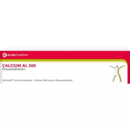 CALCIUM AL 500 putojošās tabletes, 100 gab