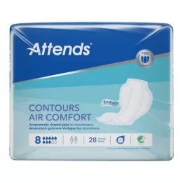 ATTENDS Contours Air Comfort 8 veidnes, 28 gab
