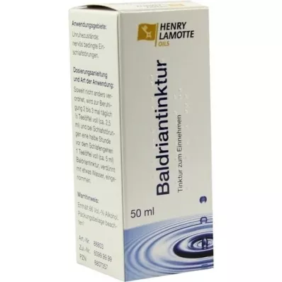 BALDRIJĀNU TINKTŪRA, 50 ml BALDRIJĀNU TINKTŪRA, 50 ml