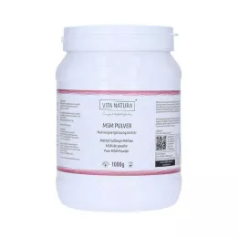 MSM PULVER Metilsulfonilmetāna pulveris, 1000 g