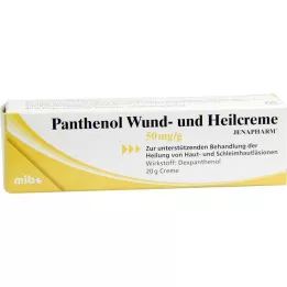 PANTHENOL Brūču un dziedināšanas krēms Jenapharm, 20 g
