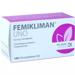 FEMIKLIMAN uno apvalkotās tabletes, 100 gab