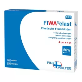 FIXIERBINDE elastīgs 4 cmx4 m brīvs, 1X20 gab