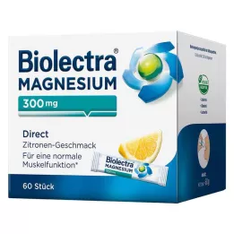 BIOLECTRA Magnijs 300 mg Direct Lemon Sticks, 60 gab