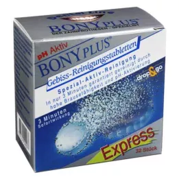 BONYPLUS Tīrīšanas putojošās tabletes, 32 gab