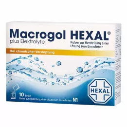 MACROGOL HEXAL Plus elektrolītu plv.Z.H.E.L.Z.E., 10 ST