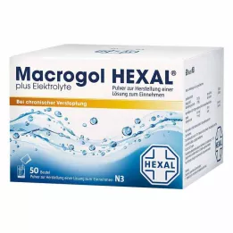 MACROGOL HEXAL plus elektrolīti Plv.z.H.e.L.z.E., 50 gab