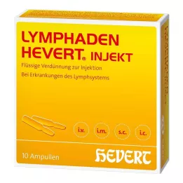LYMPHADEN HEVERT injicējamās ampulas, 10 gab