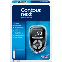 CONTOUR Next Set asins glikozes mērītājs mg/dl, 1 gab
