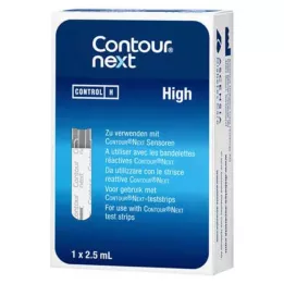 CONTOUR Nākamais kontroles šķīdums augsts, 1 gab