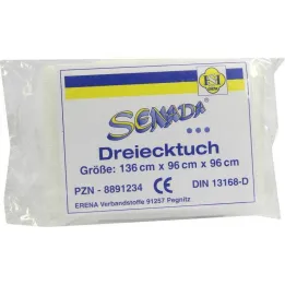 Senada trīsstūrveida šalle DIN 13168, 1 gab