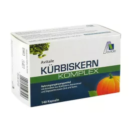 KÜRBISKERN KOMPLEX kapsulas, 140 gab