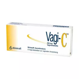 VAGI C Vaginālās tabletes, 6 gab