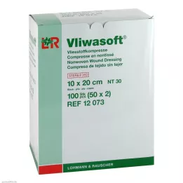 VLIWASOFT Neaustas kompreses 10x20 cm sterilas 6l., 50X2 gab