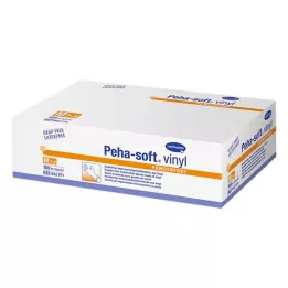 PEHA-SOFT Vinyl Unt.Gloves unste.free-free M, 100 gab