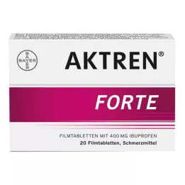 AKTREN forte apvalkotās tabletes, 20 gab