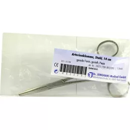 ARTERIENKLEMME Tērauda stienis 14 cm, 1 gab