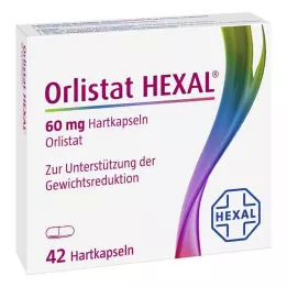 ORLISTAT HEXAL 60 mg cietās kapsulas, 42 gab