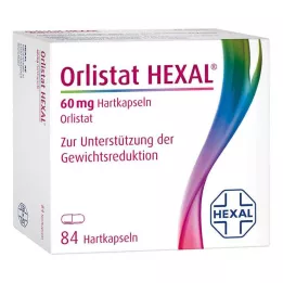 ORLISTAT HEXAL 60 mg cietās kapsulas, 84 gab