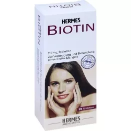 BIOTIN HERMES 2,5 mg tabletes, 90 gab