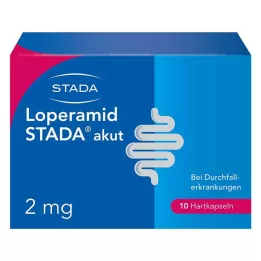 LOPERAMID STADA akūtas 2 mg cietās kapsulas, 10 gab