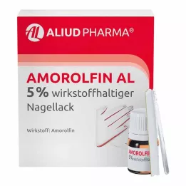 AMOROLFIN AL 5% aktīvā nagu laka, 3 ml