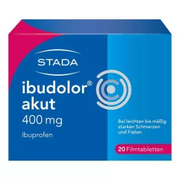 IBUDOLOR akut 400 mg apvalkotās tabletes, 20 gab