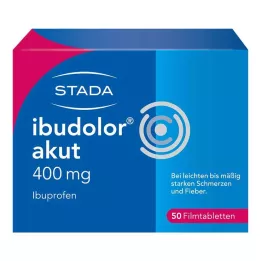IBUDOLOR akut 400 mg apvalkotās tabletes, 50 gab