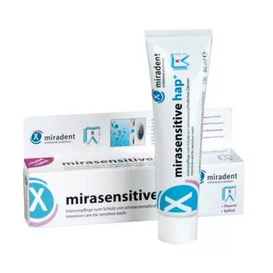 MIRADENT Zobu pastas Mirasensitive Hap+, 50 ml MIRADENT Zobu pastas Mirasensitive Hap+, 50 ml