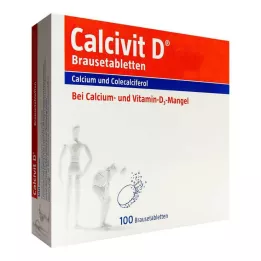 CALCIVIT D putojošās tabletes, 50 gab