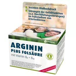 ARGININ PLUS Folijskābes kapsulas, 120 gab