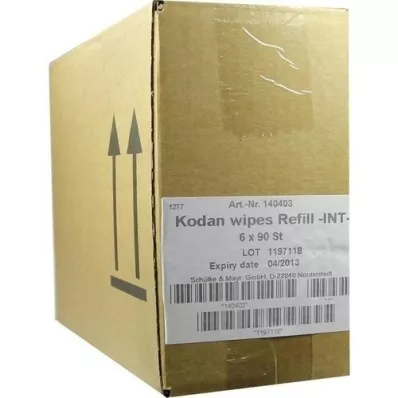 KODAN salvešu uzpildes iepakojums, 540 gab