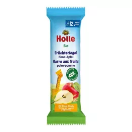 HOLLE Organisko augļu batoniņš bumbieru-ābolu, 25 g