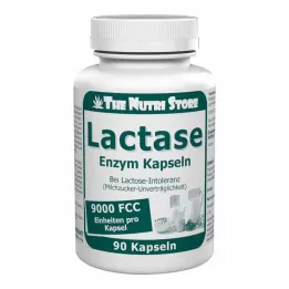 LACTASE 9000 FCC enzīmu kapsulas, 90 gab