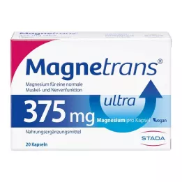 MAGNETRANS 375 mg ultra kapsulas, 20 gab