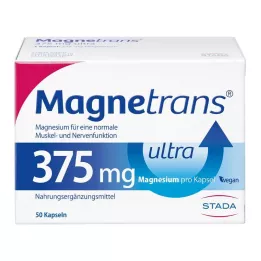 MAGNETRANS 375 mg ultra kapsulas, 50 gab