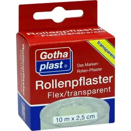 Gothaplast ruļļu apmetums Flex trp.2,5 cm x 10 m, 1 gab