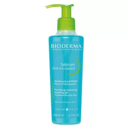 BIODERMA Sebium Gel Moussant tīrīšanas želeja, 200 ml