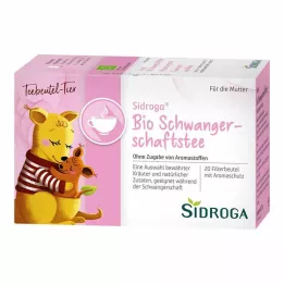 SIDROGA Organiskās grūtniecības tējas filtra maisiņi, 20X1,5 g