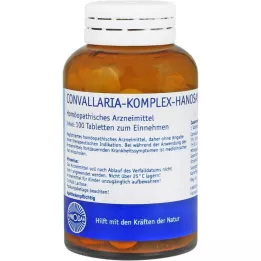 CONVALLARIA KOMPLEX Hanosan tabletes, 100 gab