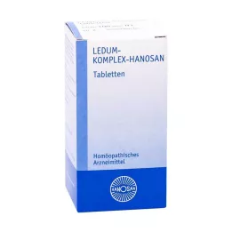 LEDUM KOMPLEX Hanosan tabletes, 100 gab